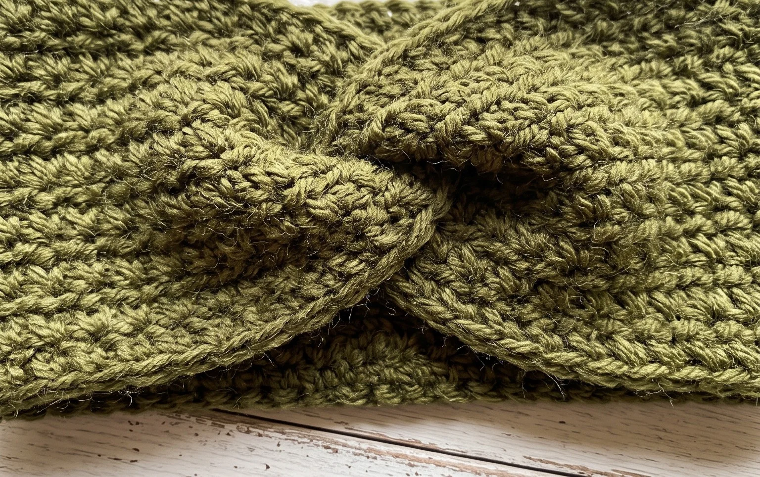 Moss Stitch Ear Warmer