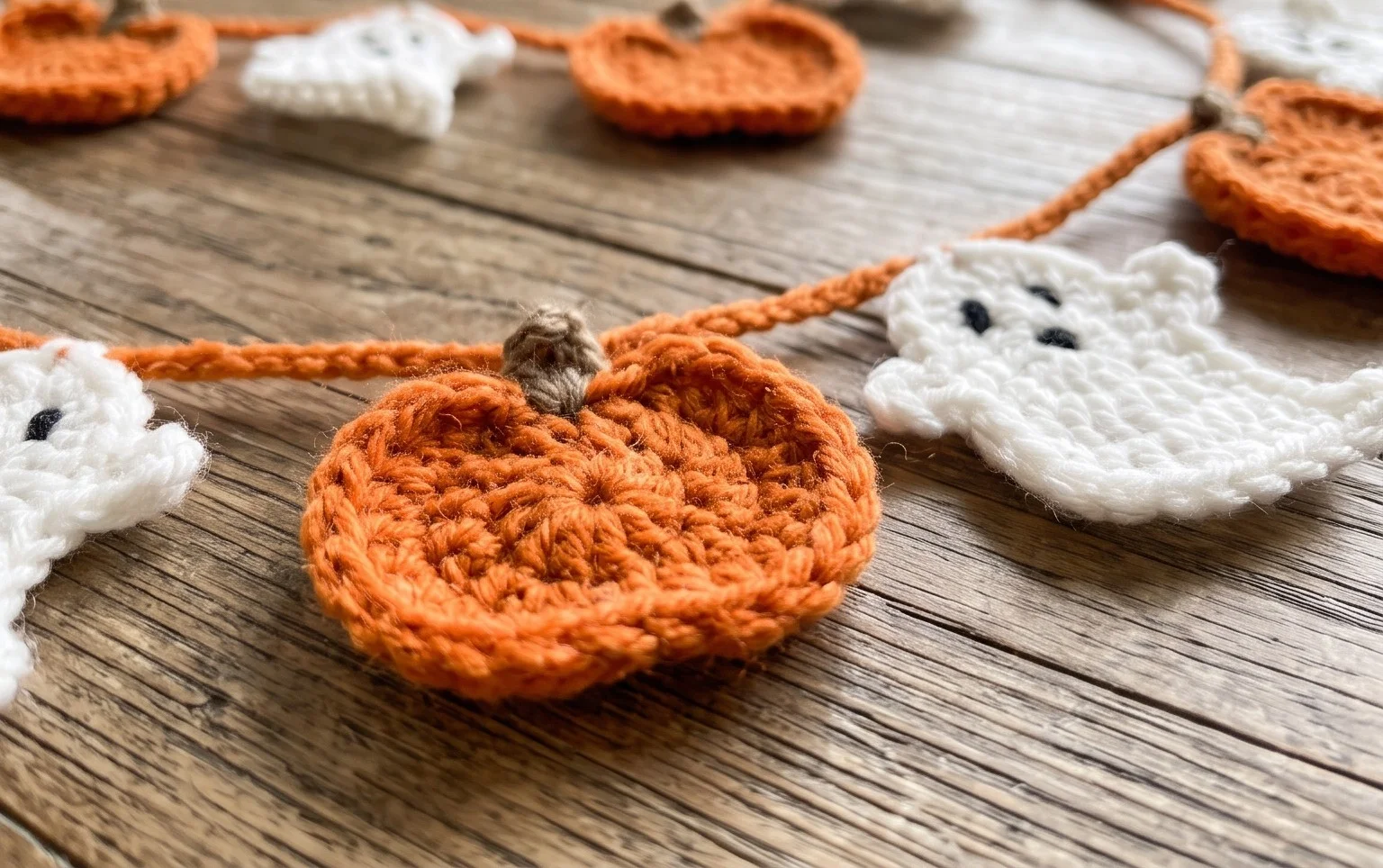 The Best Free Last-Minute Crochet Halloween Garland Patterns
