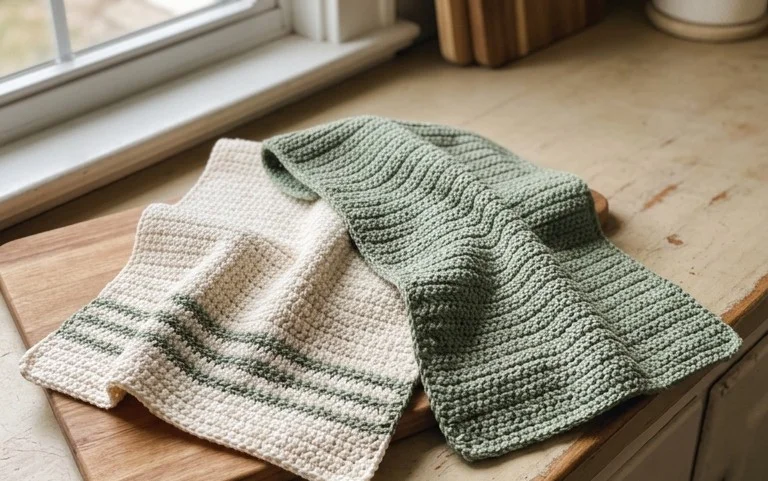 Alivia Crochet Dish Towel: Free Beginner Pattern & Guide