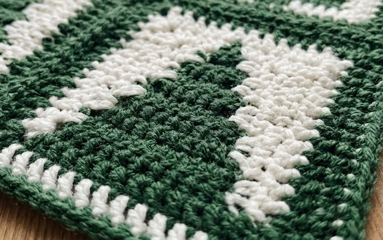 How To Crochet A Christmas Blanket