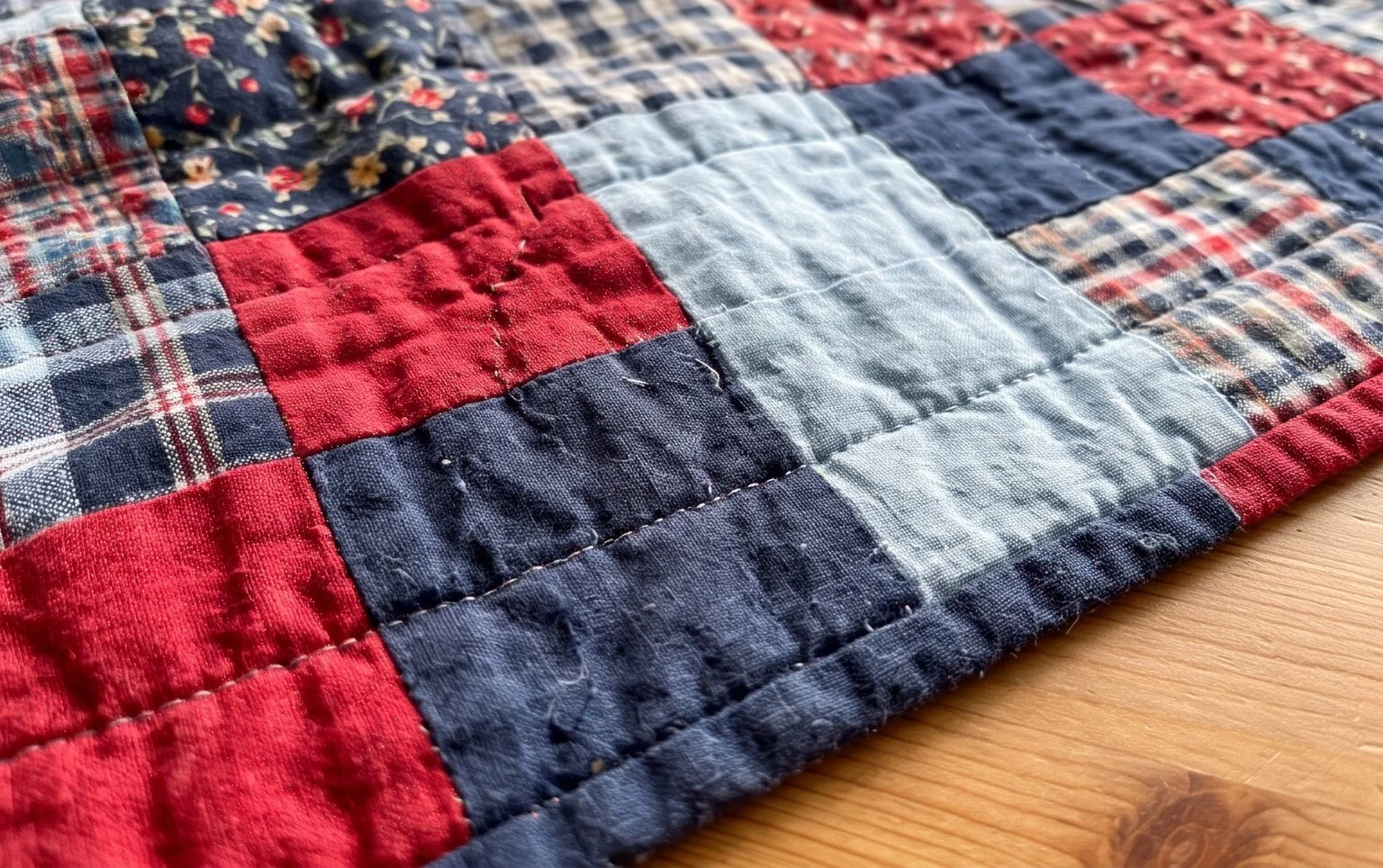 Fast Four Patch Quilt Tutorial - Diary of a Quilter